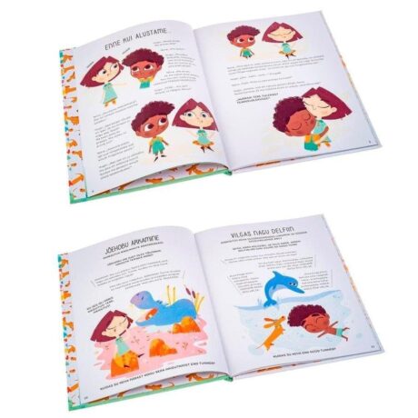 Meelerahu raamat lastele (teadveloleku (mindfulness) harjutused)