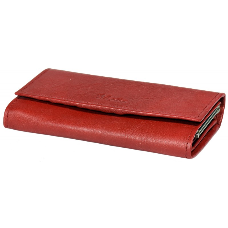 naiste rahakott (nahast, punane)
