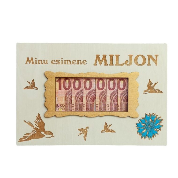 minu esimene miljon