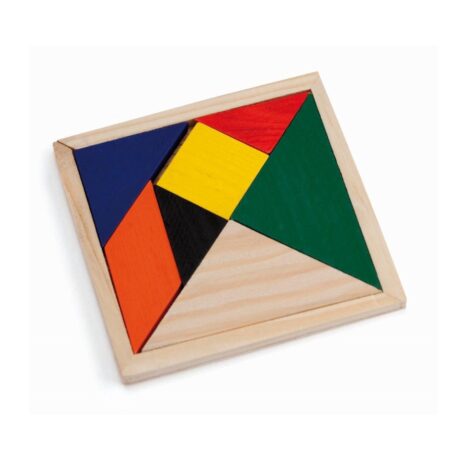 loogikamang-Tangram-puit