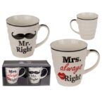 kruusid Mr. Right & Mrs. Always Right