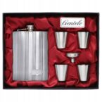 pläsku 240ml kinkekomplekt 4 pitsi lehter Gentelo