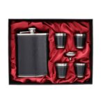 pläsku 240ml kinkekomplekt 4 pitsi lehter Gentelo